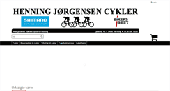 Desktop Screenshot of joergensencykler.dk